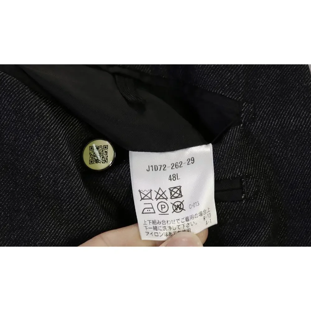 Paul Stuart Gray Twill Iridescent Wool 2-Btn Travel Blazer Jacket 38S
